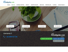 Tablet Screenshot of codigotec.com